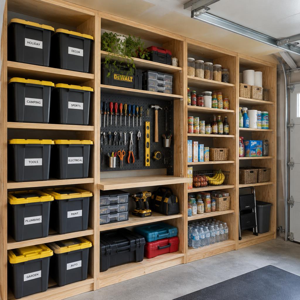 Custom Shelves & Garage Storage in Vaughan